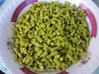 肉末酸豆角的做法步骤:3