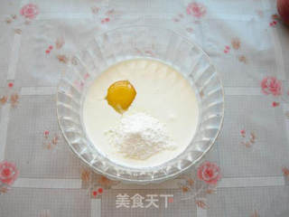 鲜奶油蜜桃派的做法步骤:9