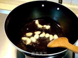 私房菜“鱼露金蒜焖扁豆”的做法步骤:4