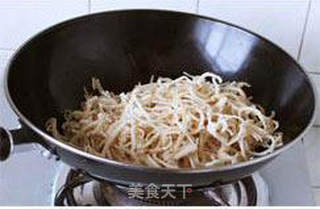 香脆肉炒饼的做法步骤:5