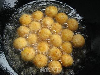 红薯玉米丸子的做法步骤:11