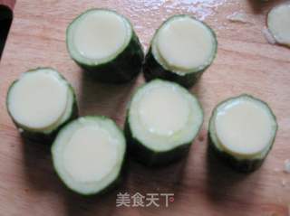 玉子酿黄瓜的做法步骤:9