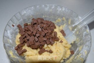 巧克力豆饼干的做法步骤:4