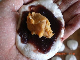 豆腐花生酱糯米糍的做法步骤:7