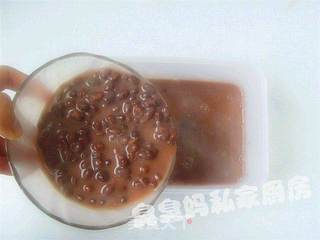 杏仁红豆糕的做法步骤:9