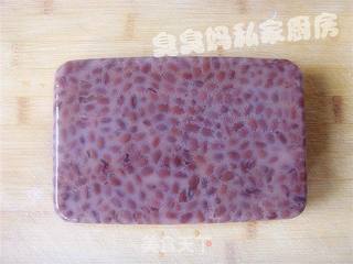 杏仁红豆糕的做法步骤:10