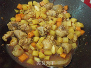 蒜香辣鸡块的做法步骤：5