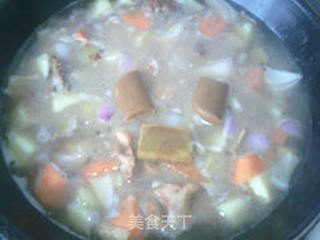 咖喱丸子鸡肉饭的做法步骤：4