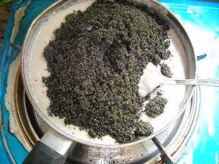 黑豆渣糯米丸&黑豆浆黑芝麻糊的做法步骤:14