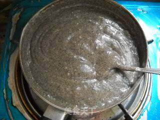 黑豆渣糯米丸&黑豆浆黑芝麻糊的做法步骤:15
