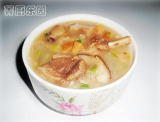 夏季养生调理香粥——荷香冬瓜煲鸭粥的做法步骤：25