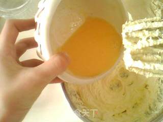 抹茶黄油蛋糕--光波炉制作的做法步骤:3