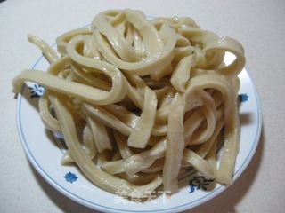 三根面一碗的成都小吃甜水面的做法步骤：4