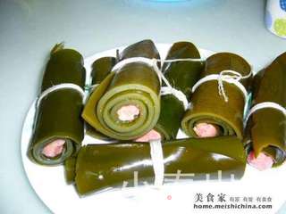 好吃的下酒菜---昆布卷的做法步骤:5