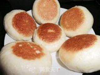 改为煎方法—馒头配方【烙豆沙饼】的做法步骤：13