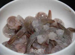 虾仁豆腐的做法步骤:2