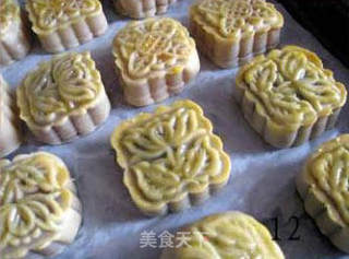 迎中秋,一起来做月饼吧——【广式花样月饼】的做法步骤:12