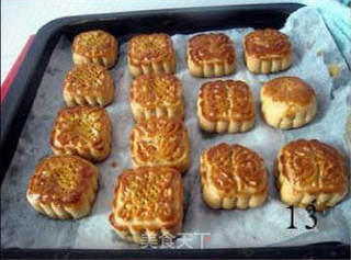 迎中秋,一起来做月饼吧——【广式花样月饼】的做法步骤:13