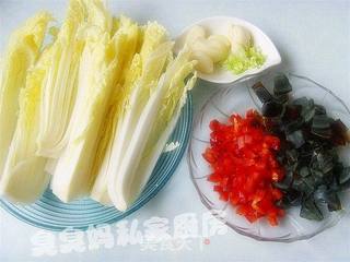 上汤娃娃菜的做法步骤:2