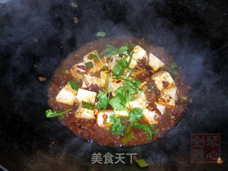 腊肠豆腐的做法步骤:7