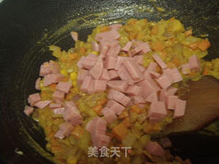 奶油咖喱杂烩饭的做法步骤：12
