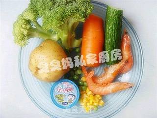 臭臭の圣诞树的做法步骤：1