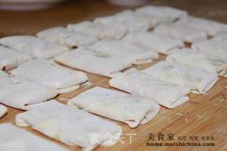 鲜虾肉春卷的做法步骤:10
