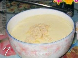 牛奶鸡蛋布丁的做法步骤:7