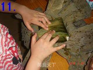 裹蒸粽的做法步骤:21