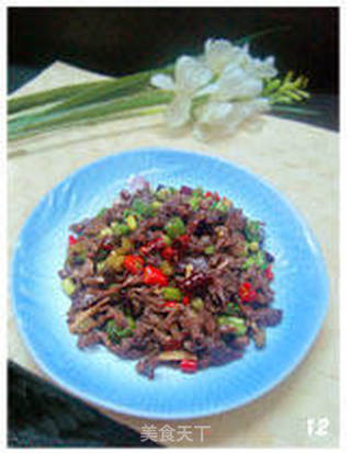 泡椒炒鸡胗的做法步骤:12