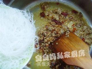 蚂蚁上树的做法步骤:8