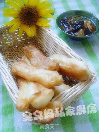 安心油条的做法步骤:9