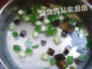 京味酱瓜虾的做法步骤:5