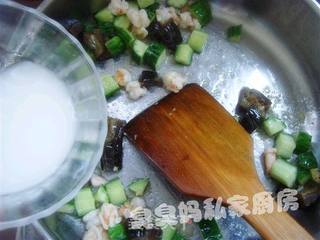 京味酱瓜虾的做法步骤:8