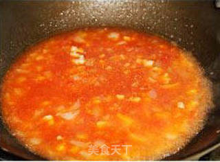 肉末茄汁意面的做法步骤:6