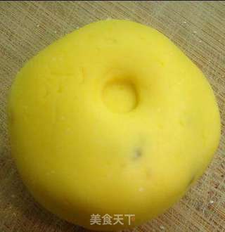 南瓜糯米包的做法步骤:9