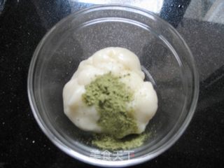 抹茶双色冰皮月饼的做法步骤:12