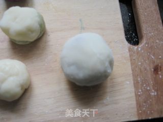 抹茶双色冰皮月饼的做法步骤:19
