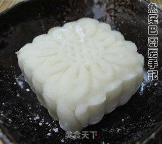 抹茶双色冰皮月饼的做法步骤:23