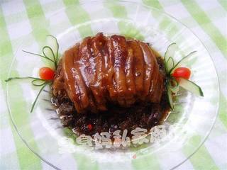 梅菜扣肉的做法步骤：15