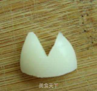 玉兔五彩丝的做法步骤:2