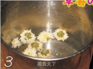 菊花茶冻的做法步骤:3