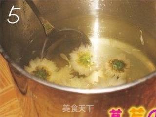 菊花茶冻的做法步骤:5