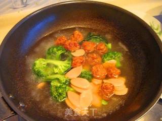 香酥丸子汤的做法步骤:9