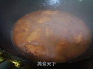 腐乳烧鸡翅的做法步骤：9