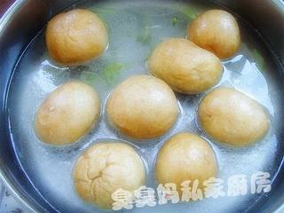 油面筋塞肉的做法步骤:6