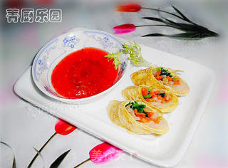 #中秋佳节营养美食——三丝蛋卷的做法图解19