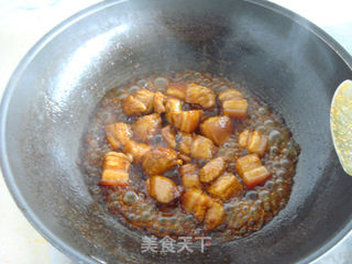 柚香腩肉煲的做法步骤:10
