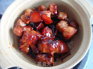 柚香腩肉煲的做法步骤:13