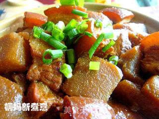 柚香腩肉煲的做法步骤:17